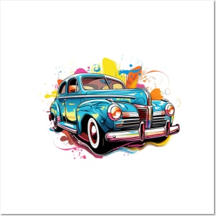 classic car Posters and Art